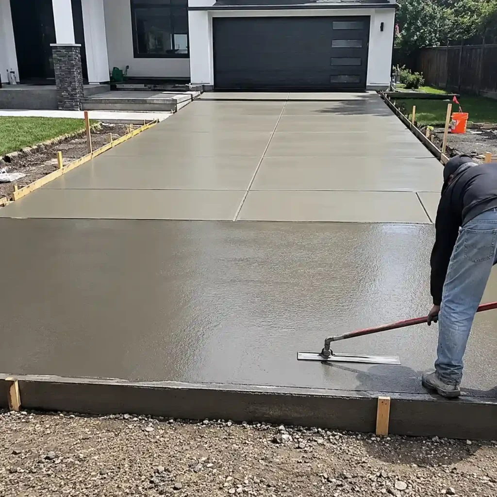 Concrete Driveway Installation