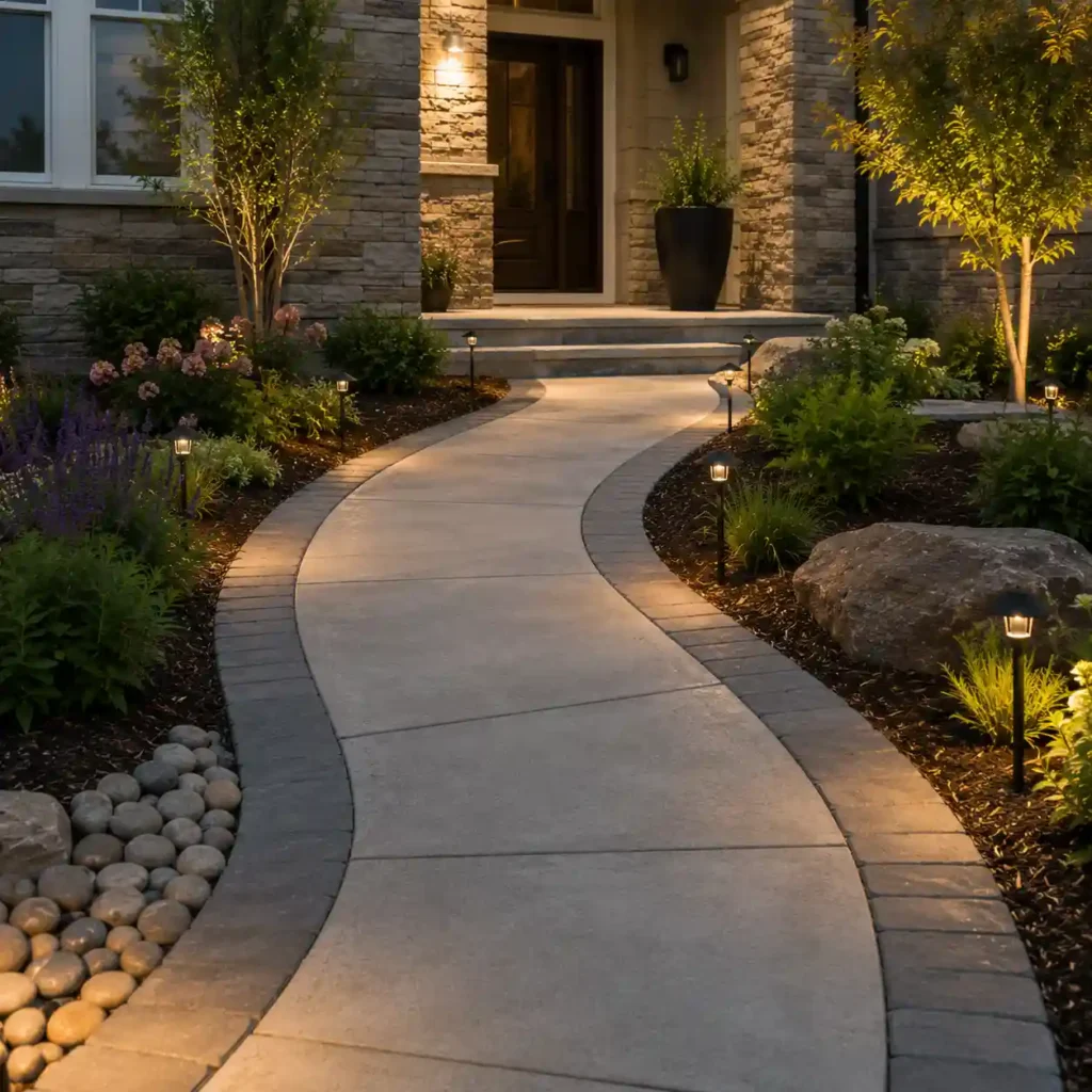 Concrete & Paver Walkways
