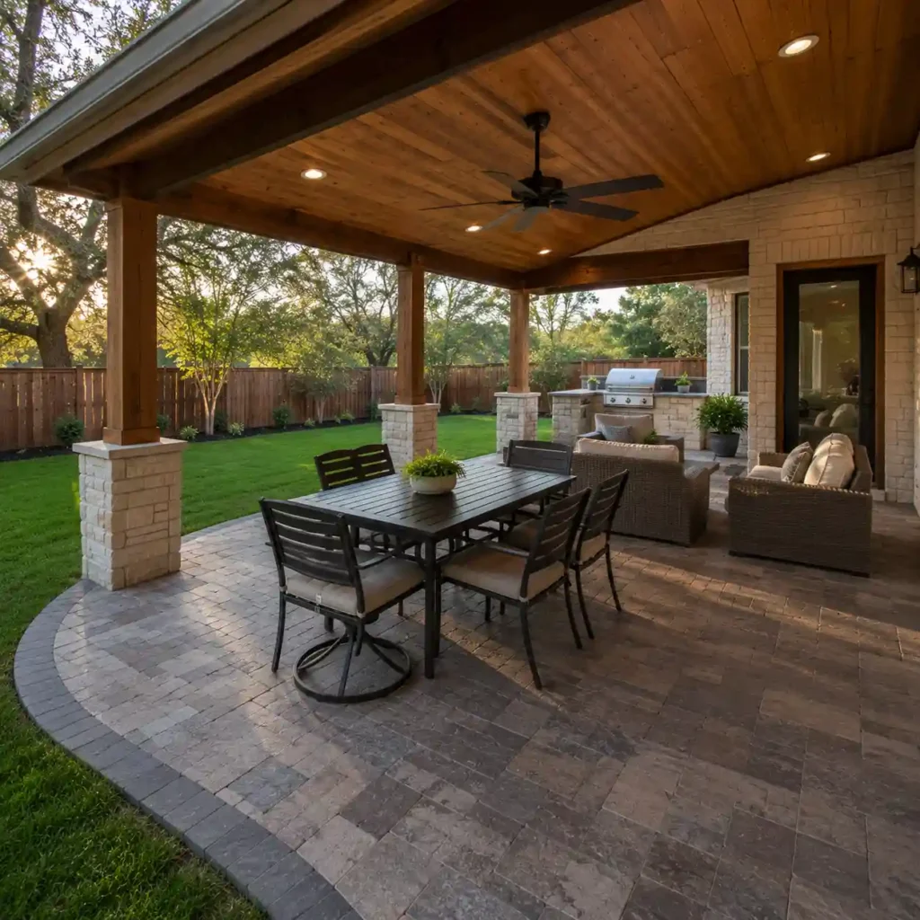 Covered Patio Construction