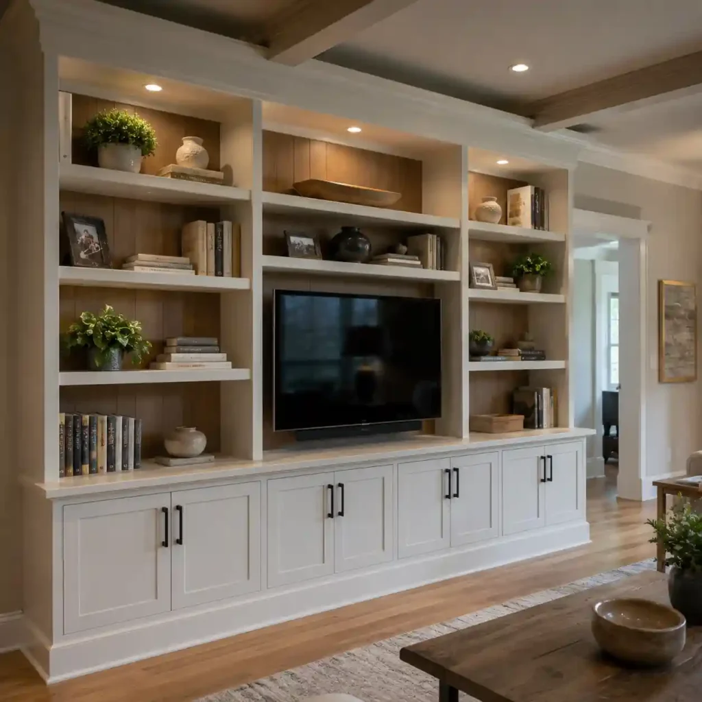 Custom Built-Ins, Shelving & Trim Work