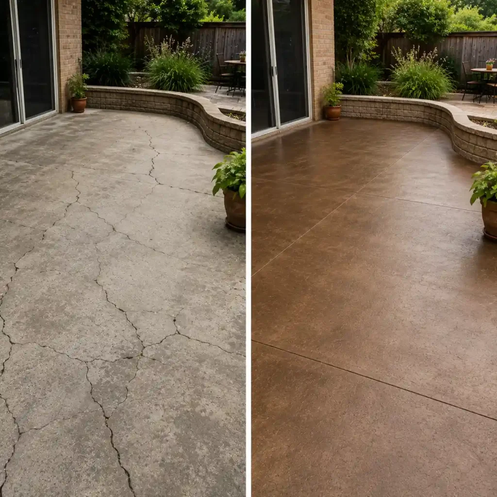 Patio Repair & Resurfacing