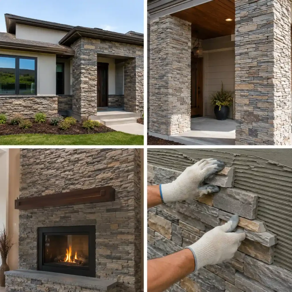 Stone Veneer Installation